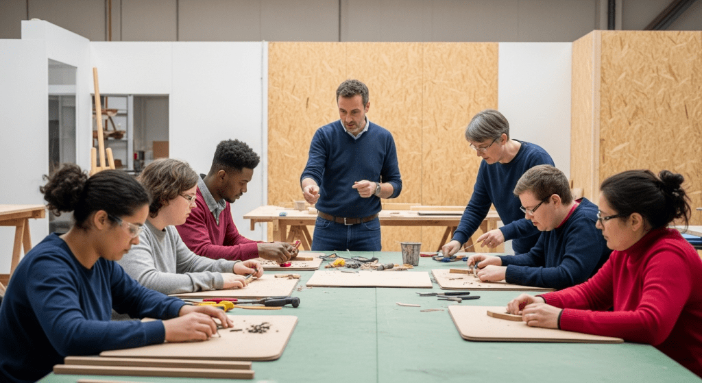 Comment l'encadrant technique ESAT révolutionne l'accompagnement des travailleurs handicapés ?