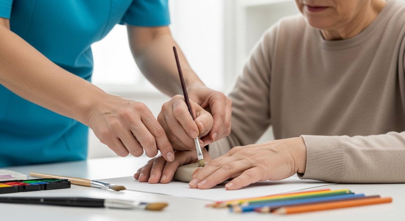 Art-thérapeute en établissement médico-social : quelle place