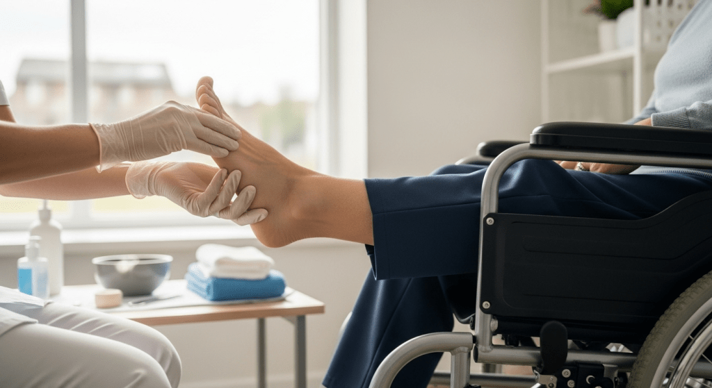 Pourquoi la podologie est-elle essentielle pour l'autonomie des personnes handicapées ?