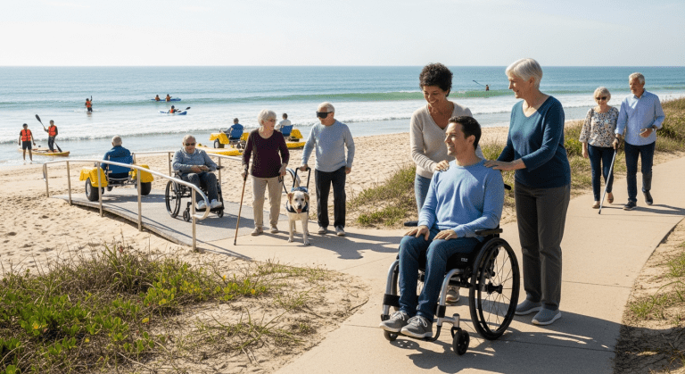 Organiser un séjour de vacances inclusif pour personnes handicapées