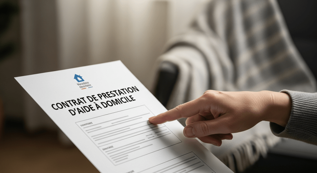 Sécurisez vos prestations d'aide à domicile grâce à un contrat complet en 12 articles clés
