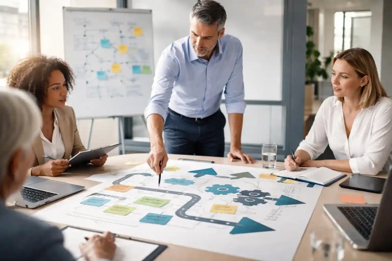 Un modèle de plan d’accompagnement au changement sécurise vos transitions