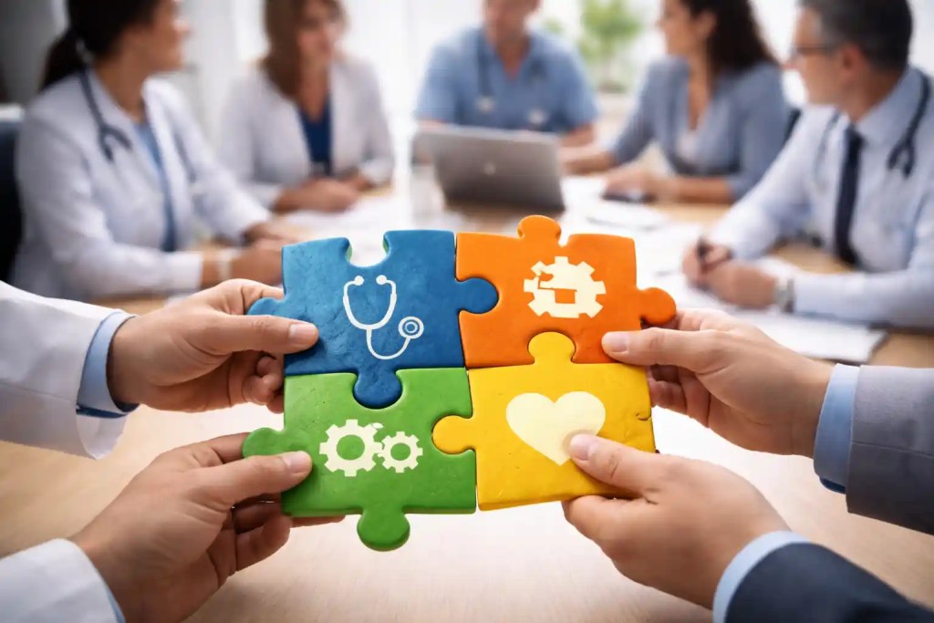 Mutualisation médico-social : réduisez vos coûts de 12 à 18% grâce aux synergies inter-établissements