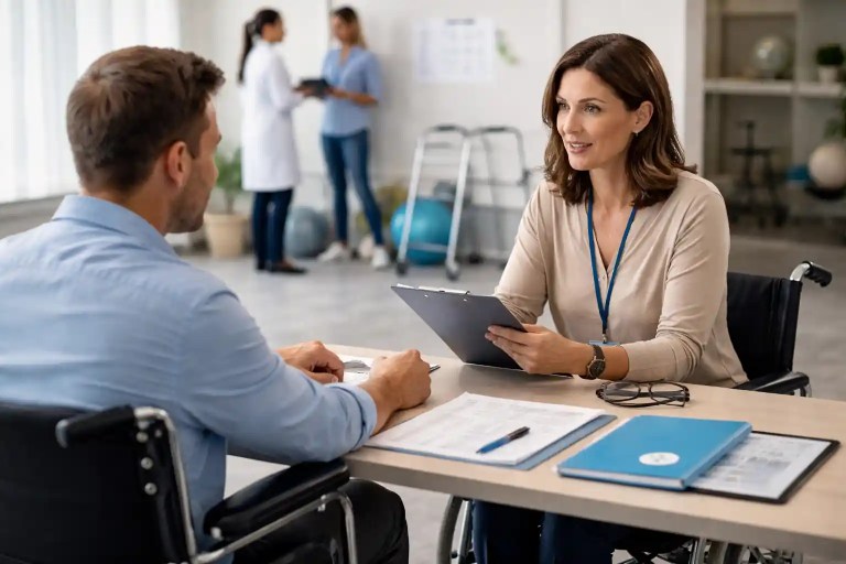 Préparer un entretien ergothérapeute handicap