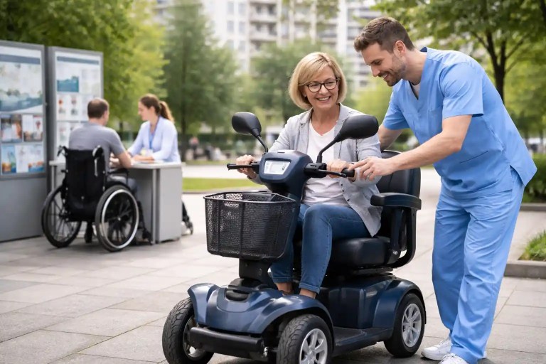 Financer un scooter électrique adapté : le guide pratique des aides