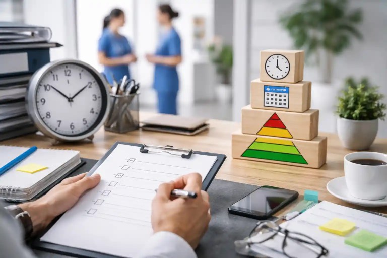 Gestion du temps des encadrants médico-sociaux : 5 méthodes concrètes