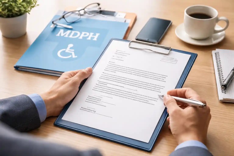 Demande de rendez-vous MDPH : modèle de lettre prêt à l’emploi