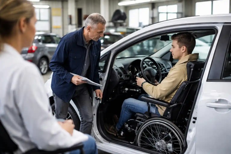 Permis de conduire et handicap en 2026 : procédures médicales, aménagements