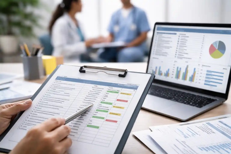 Suivi des actions correctives en EHPAD : le tableau de bord