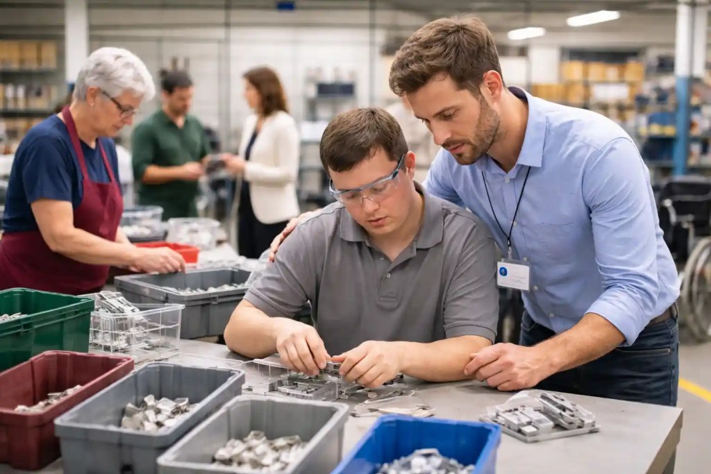 AES en ESAT : posture, missions et adaptations concrètes pour accompagner les travailleurs handicapés sans perdre le fil