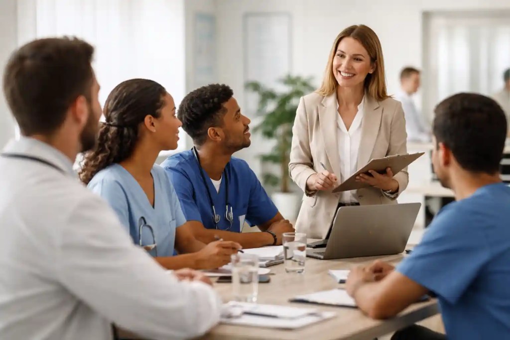 Leadership positif en médico-social : réduire le turnover et stabiliser vos équipes avec 5 leviers concrets