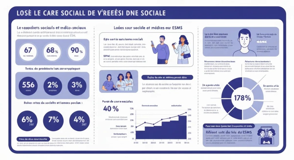 Professionnels du social 2024 : 1,16 million d’emplois en France