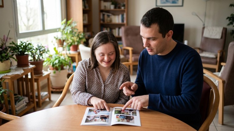 Lien familial et handicap intellectuel : quand les mots ne suffisent pas, l&rsquo;image prend le relais